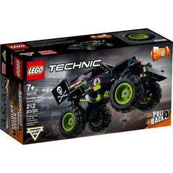 레고 테크닉 42118 몬스터 잼 그레이브 디거 [정품국내배송] LEGO Technic Monster Jam® Grave Digger® 42118, 혼합색상