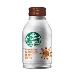 스타벅스 브렉퍼스트 블렌드 블랙 커피 275mlX12캔, 275ml, 12개