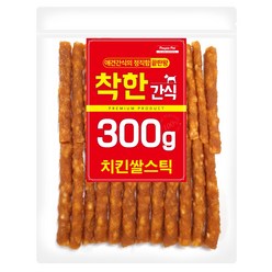 (유통기한임박) 착한간식 치킨 쌀스틱 300g 대용량간식, 1개, 치킨쌀스틱
