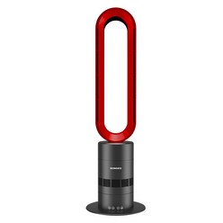 Unifronts 냉온풍기 냉난방기 스탠드에어컨 열풍기 온풍기 미니 전기 히터, 유니프론츠 레드