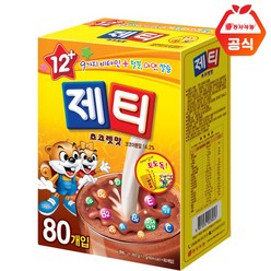 MIK 동서 제티 초코 스틱 80T 대용량, 17g, 80개입, 1개, 80개