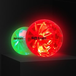 1+1 하이그레이드 LED 야광 파크골프공, 레드+그린