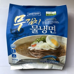 칠갑 무김치물냉면 1002g 낱봉 (단품/깔끔하게시원한맛/2인분)