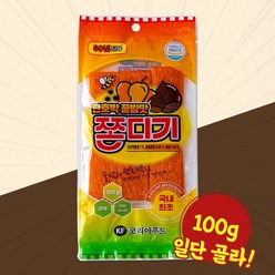 [BIGHAND] 호박 꿀 맛나 쫀드기 (100gX10ea), 20개, 100g
