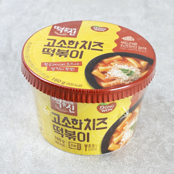 [메가마트] 동원 떡볶이의신 고소한치즈 컵떡볶이 160g