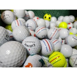 켈러웨이 크롬소프트 A+ 30개 골프 로스트볼, 혼합색상, 30구