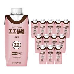 파워풀엑스 프쌤 단백질음료 초코맛 250ml x 12개