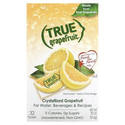 True Citrus 트루 자몽 결정화 무가당 32팩 25.6g(0.90oz)