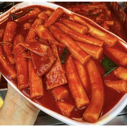 자양동 맛집 김씨네 매콤 떡볶이 당일생산 냉장 밀떡, 2팩, 860g