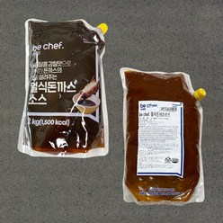 [지케이푸드] 동원 일식돈까스소스 2kg 업소용 돈까스 소스 대용량, 1개