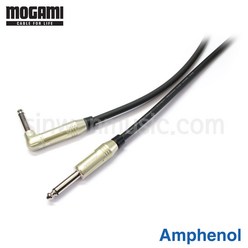 모가미 2524 ACPMGN-ACPMRN 전자악기용 오디오케이블 Amphenol 6.3mm(TS)-ㄱ자6.3mm(TS)타입 2미터