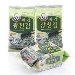 광천어머니김 파래 식탁김 15g X 15봉 /전장김/도식락김/돌자반/김밥김/김자반, 15개