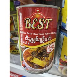 미얀마 Myanmar Catfish Sour Bamboo Shoot Curry 425g, 1개