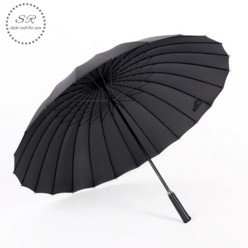 튼튼한 24K 방풍 태풍 장우산 24골 초강력 대형 자동 우산
