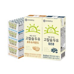 연세두유 연세 뼈를 생각한 고칼슘두유 180ml x 96팩 검은콩 호두아몬드 혼합, 1세트