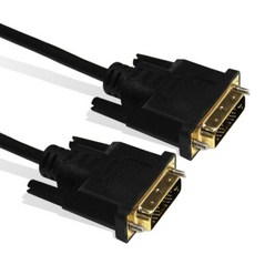 넥시 DVI-D 싱글 케이블 1m/NX186/노이즈필터/1920x1200 해상도/금도금 커넥터/DVI-D 싱글(18+1)/커넥터 보호캡, 1개, 1m
