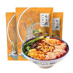 뤄쓰펀 광시 중국식품 매운맛 류저우 우렁이 쌀국수, 3개, 335g