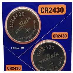 소니 무라타 리튬 배터리 코인형 건전지 CR2430 - 1알, 1개, 1개