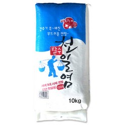 간수뺀 신안 천일염 10kg 신안소금 굵은소금, 1개