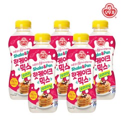 오뚜기 쉐이크앤팬 핫케익믹스 오리지널 250g x 5개 팬케이크, 단품