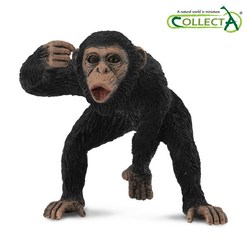 컬렉타 수컷 침팬지 야생 동물 피규어 장난감 모형