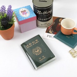 PVC재질 여권 커버 투명 케이스