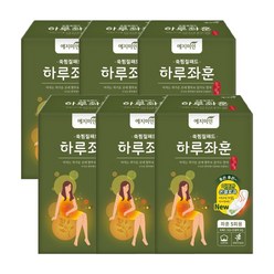 예지미인 좌훈 쑥 찜질패드 오가닉코튼 5p 생리대, 6개