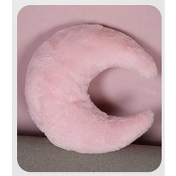 허리가 편한 수면 요추 낮은 베개 귀여운 스타 문 구름 하트 모양의 교수형 바구니 요추, 핑크 문