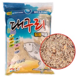 [붕어하늘] (14)일성 대구리 릴용떡밥 (대용량 집어제) 유인제 민물낚시, 1개