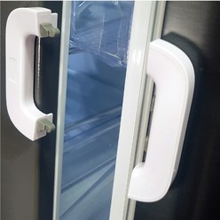 서랍 베란다문 창문 다용도 안전 잠금장치 냉장고 문열림방지, 화이트, 1개
