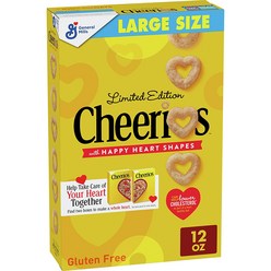 치리오스 철분 시리얼 340gx/General Mills Cheerios Oat Cereal, 340g, 1개