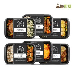 오늘한끼 냉동도시락 시즌3 영양밥 6종 6팩 250gX6팩 (총1.5kg) 직장인 간편식, 1세트