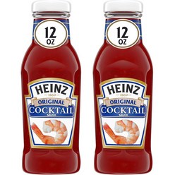 Heinz 하인즈 미국 오리지날 칵테일 슈림프 디핑 소스 340g 2팩, 2개