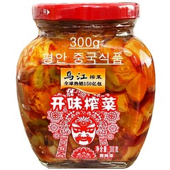 <평안중국식품>우쟝 짜차이 카이웨이차이 300g, 1개