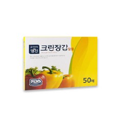 원하프명진크린위생장갑(50매)/명진, 단품, 1개