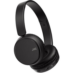 JVC 딥 베이스 무선 헤드폰 블루투스 5.2 내장 EQ (베이스/투명/일반) 멀티 포인트 연결 음성 어시스턴트 호환 배터리 수명 35시간 - HAS36WB (블랙), Black 108482