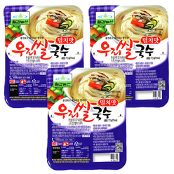 칠갑농산 우리쌀국수 멸치맛 77.5g x3개, 3개
