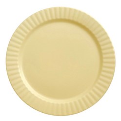 루비코코 무광 접시 2개입, 접시 1+1, 크림옐로우, 2개