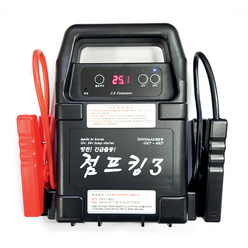 점프킹(대한민국 제조 12v 24v겸용 국산점프스타터) 35 000mAh 대용량, 24개