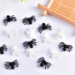 작은 거미모형 미니어처 할로윈 용품 장난감 장식 벌레 소품 피규어 인테리어, 블랙