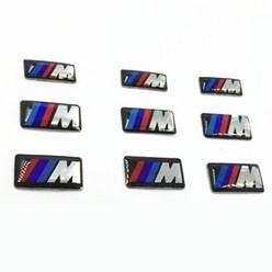 BMW M 엠블럼 스티커 훨 M 스티커 BMW 핸들 M로고, M 중, 1개