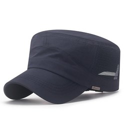 CNTCSM 남성용 여름 모자 야외 속건성 메쉬 통기성 자외선 차단 플랫 탑 차양 스포츠 신제품