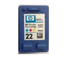 정품 HP21검정잉크 HP22칼라 C9351AA C9352 DESKJET D1360 H370 F2280 PSC1400, 1개, 정품 22칼라