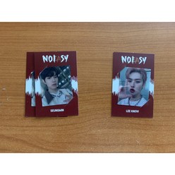 스트레이키즈 STRAY KIDS 노이지 NOEASY 공식 포토카드 정품 - 멤버