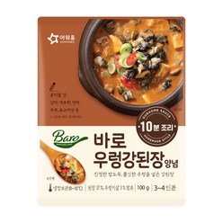 아워홈 바로 우렁 강된장 찌개양념 100g, 1개