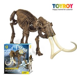 공룡화석 발굴키트 매머드 맘모스 공룡뼈 모형 장난감, 1개