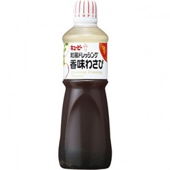 큐피 키유피 일본식 드레싱(향미 와사비) 1 L 1개(일본직구), 1개
