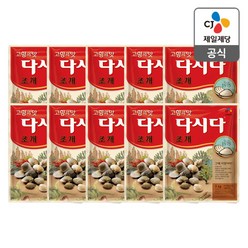 CJ 백설 조개 다시다 1kg x 10개 (1박스)