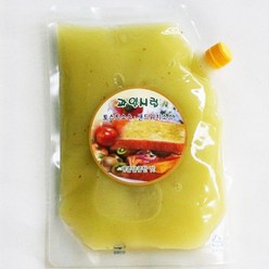 이삭토스트 소스처럼 맛있는 키위소스 길거리 토스트 샌드위치 샐러드 드레싱 1kg, 1팩