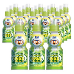 뽀로로 샤인머스캣 235ml, 20개, 20개